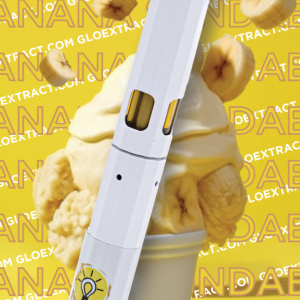 glo carts disposable Banana- Sundae