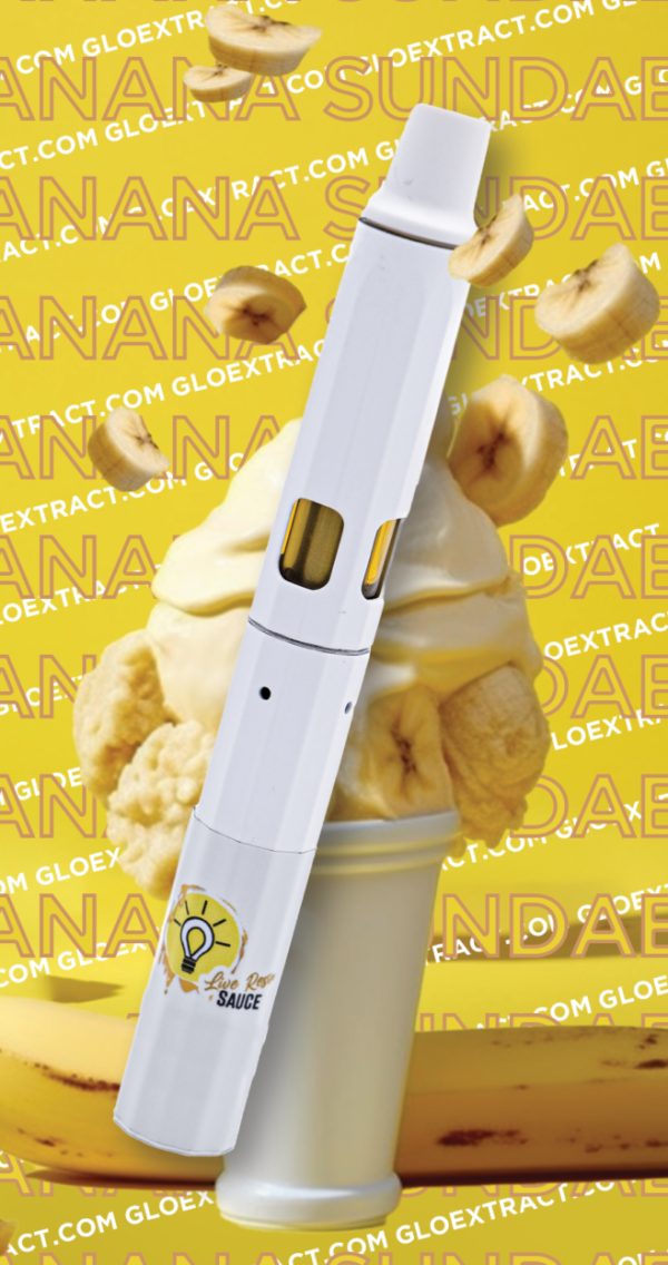 glo carts disposable Banana- Sundae